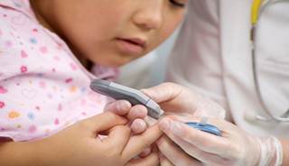 Child with diabetes Child with diabetes