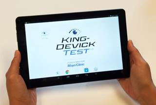 Image Courtesy of King-Devick Test® Image Courtesy of King-Devick Test®