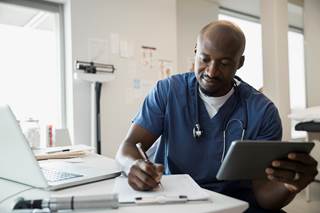 Documentation, order entry, billing and coding, and system security were clerical tasks that accounted for 44.2% of the total EHR time. Documentation, order entry, billing and coding, and system security were clerical tasks that accounted for 44.2% of the total EHR time.