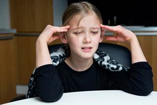 Over-the-counter pain reliever was typically given to children for headache, most often acetaminophen and/or ibuprofen. Over-the-counter pain reliever was typically given to children for headache, most often acetaminophen and/or ibuprofen.