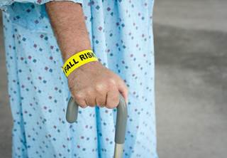 Orthostatic hypotension had a 10-fold higher probability of falls. Orthostatic hypotension had a 10-fold higher probability of falls.
