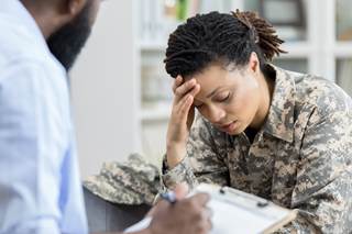 Women with military-related risk factors have an increased risk for developing dementia. Women with military-related risk factors have an increased risk for developing dementia.